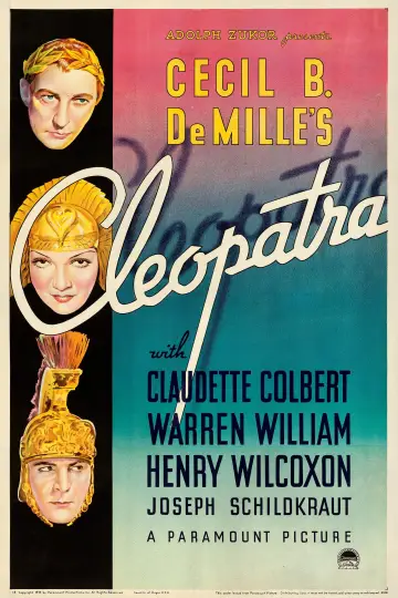 Plakat do filmu "Cleopatra" #1058909