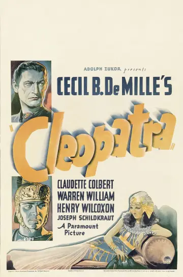 Plakat do filmu "Cleopatra" #1058920