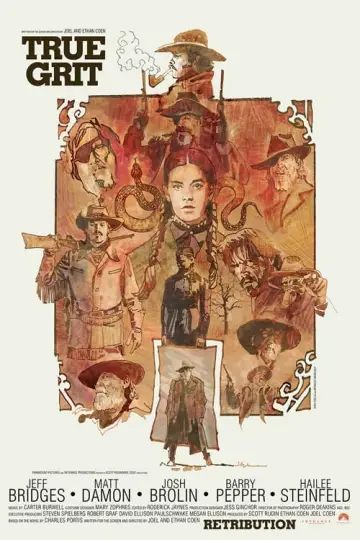 Plakat do filmu "Prawdziwe Męstwo" #93857