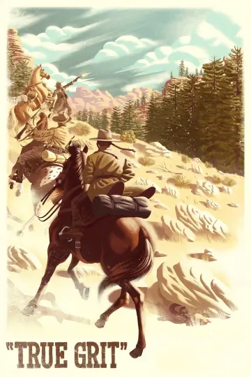 Plakat do filmu "Prawdziwe Męstwo" #93866