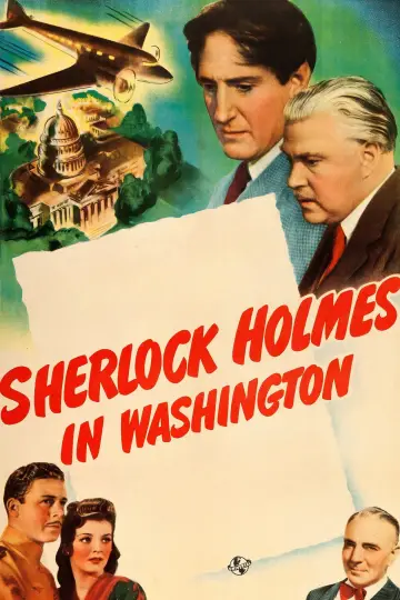 Plakat do filmu "Sherlock Holmes in Washington" #1054009