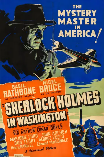 Plakat do filmu "Sherlock Holmes in Washington" #1054011