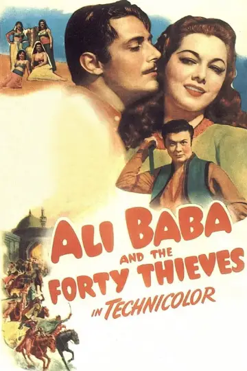 Plakat do filmu "Ali Baba and the Forty Thieves" #1640914