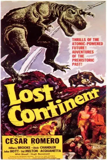 Plakat do filmu "Lost Continent" #1867593