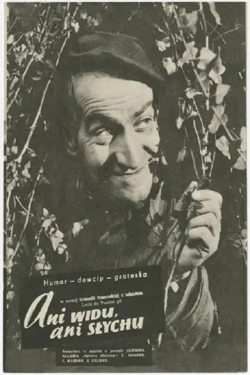 Plakat do filmu "Ani widu, ani słychu" #1100456