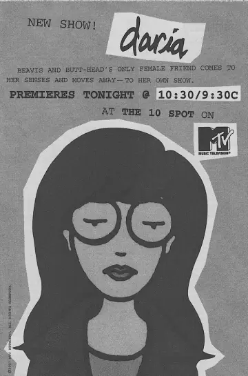 Plakat do filmu "Daria in 