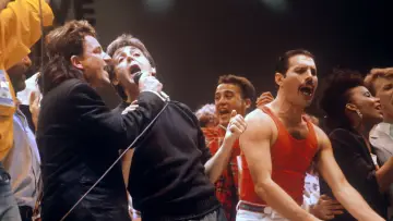 Zasłona do filmu "Live Aid" #424355