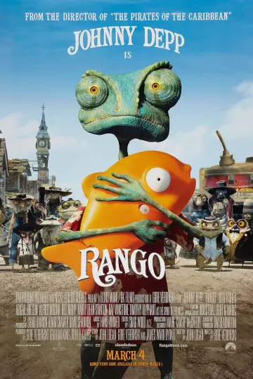 Plakat do filmu "Rango" #660102
