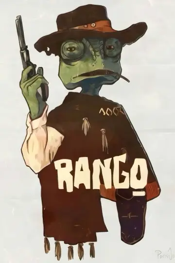 Plakat do filmu "Rango" #660108