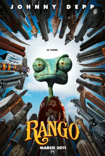 Plakat do filmu "Rango" #660111
