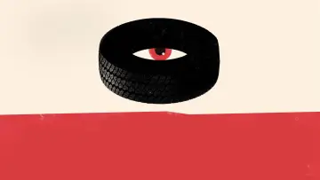 Zasłona do filmu "Mordercza opona" #972269
