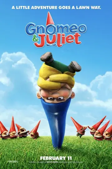 Plakat do filmu "Gnomeo i Julia" #336865