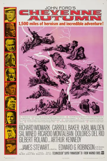 Plakat do filmu "Jesień Czejenów" #359049