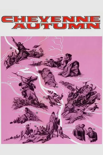 Plakat do filmu "Jesień Czejenów" #359050