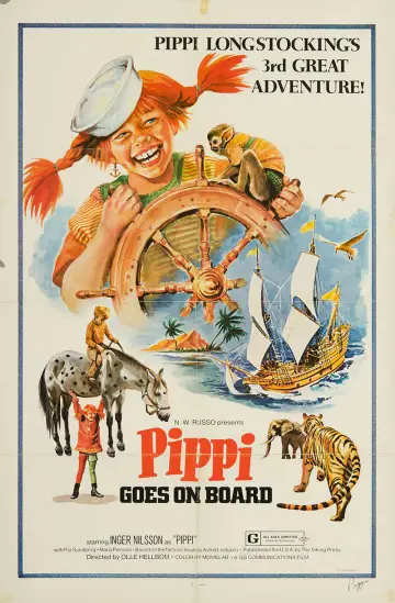 Plakat do filmu "Pippi Langstrumpf - Powrót Pippi" #1087991