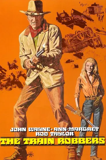Plakat do filmu "Rabusie pociągów" #861026