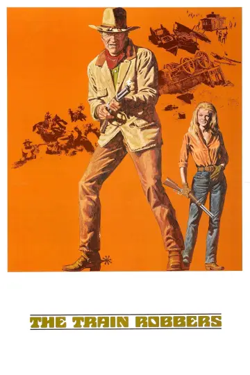 Plakat do filmu "Rabusie pociągów" #861027