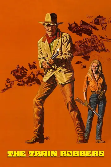 Plakat do filmu "Rabusie pociągów" #861042