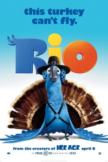 Plakat do filmu "Rio" #1198131