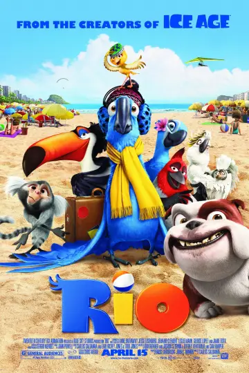 Plakat do filmu "Rio" #596289