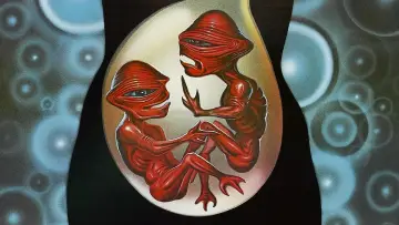Zasłona do filmu "Inseminoid" #1104782