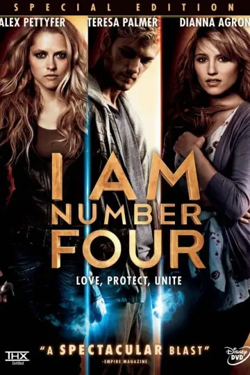 Plakat do filmu "Jestem numerem cztery" #59432