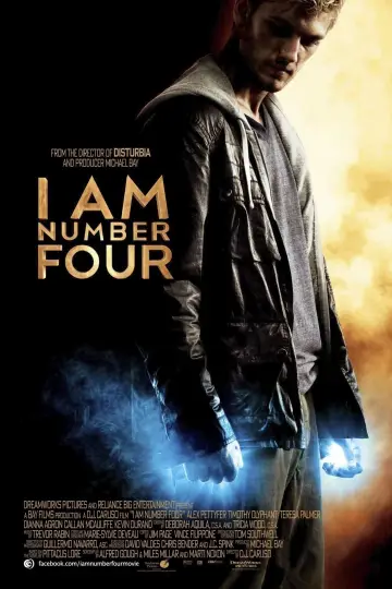 Plakat do filmu "Jestem numerem cztery" #59437