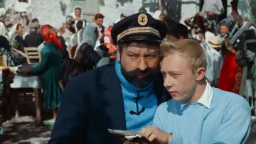 Zasłona do filmu "Tintin et le Mystère de la Toison d