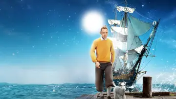 Zasłona do filmu "Tintin et le Mystère de la Toison d