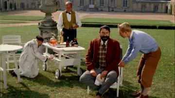 Zasłona do filmu "Tintin et le Mystère de la Toison d