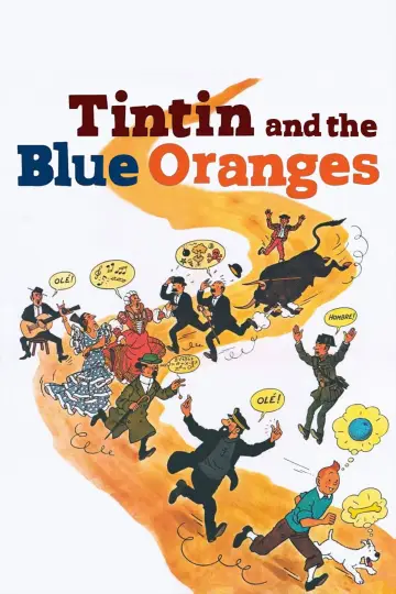 Plakat do filmu "Tintin et les oranges bleues" #1109350