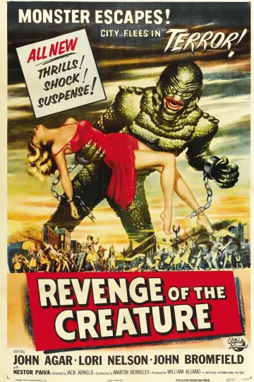 Plakat do filmu "Revenge of the Creature" #1025129