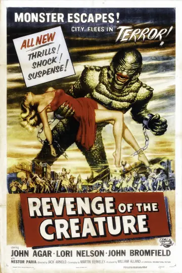 Plakat do filmu "Revenge of the Creature" #1025136