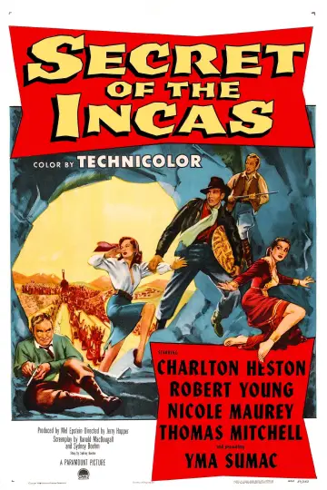 Plakat do filmu "Secret of the Incas" #1117381