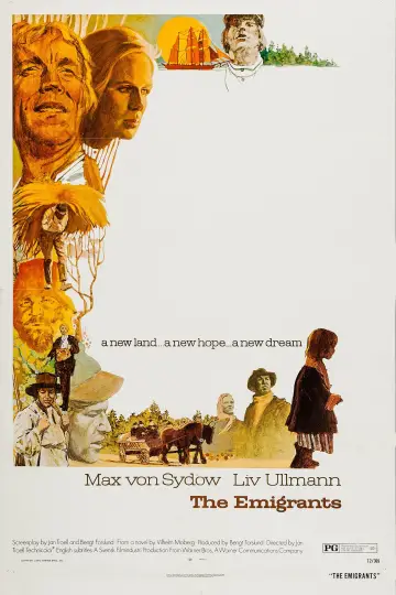 Plakat do filmu "Utvandrarna" #631575