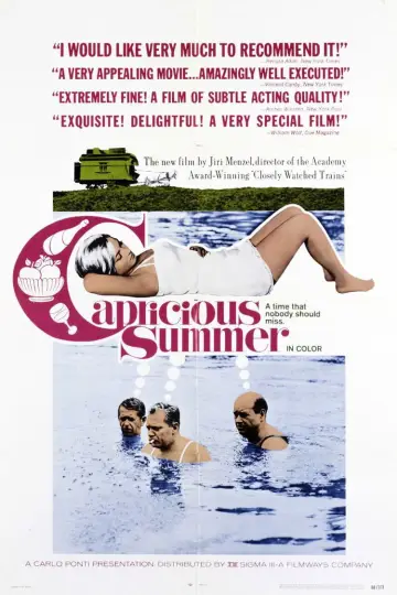 Plakat do filmu "Kapryśne lato" #723588