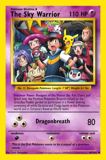 Plakat do filmu "Pokémon: Giratina i Strażnik Nieba" #110372