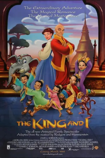 Plakat do filmu "Król i Ja" #1065132