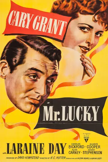 Plakat do filmu "Mr. Lucky" #1590328