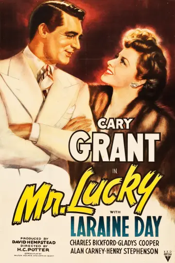 Plakat do filmu "Mr. Lucky" #1590329