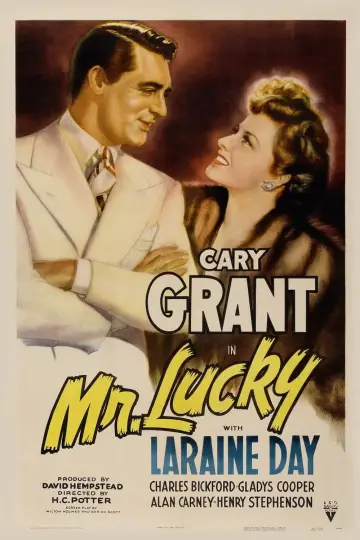 Plakat do filmu "Mr. Lucky" #1590335