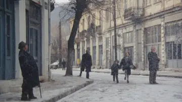 Zasłona do filmu "Pejzaż we mgle" #1102147