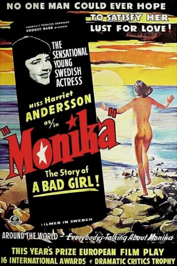 Plakat do filmu "Wakacje z Moniką" #225812