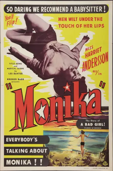 Plakat do filmu "Wakacje z Moniką" #225813