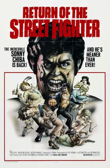 Plakat do filmu "Return of the Street Fighter" #1093392