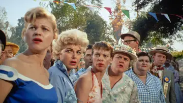 Zasłona do filmu "The Pajama Game" #477918