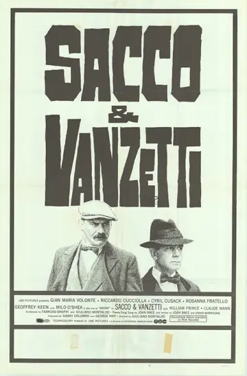 Plakat do filmu "Sacco i Vanzetti" #1867779