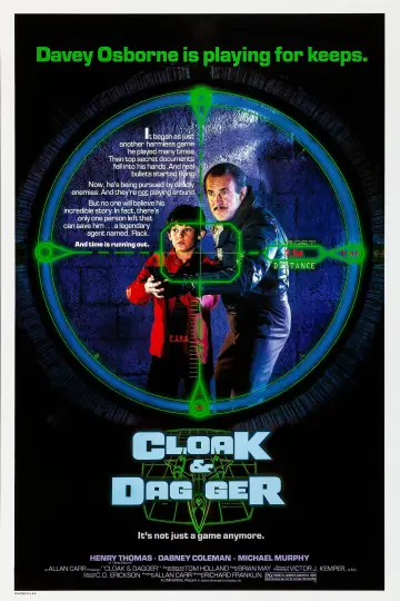Plakat do filmu "Cloak & Dagger" #1080243