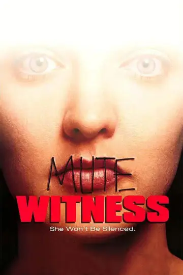 Plakat do filmu "Niemy świadek" #1089464