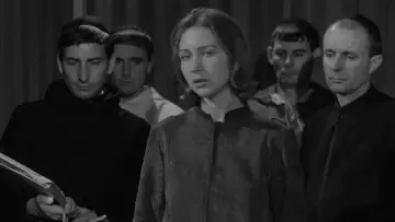 Zasłona do filmu "Proces Joanny d